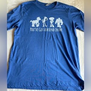 Women’s tee “you’ve got a friend in me” size medium